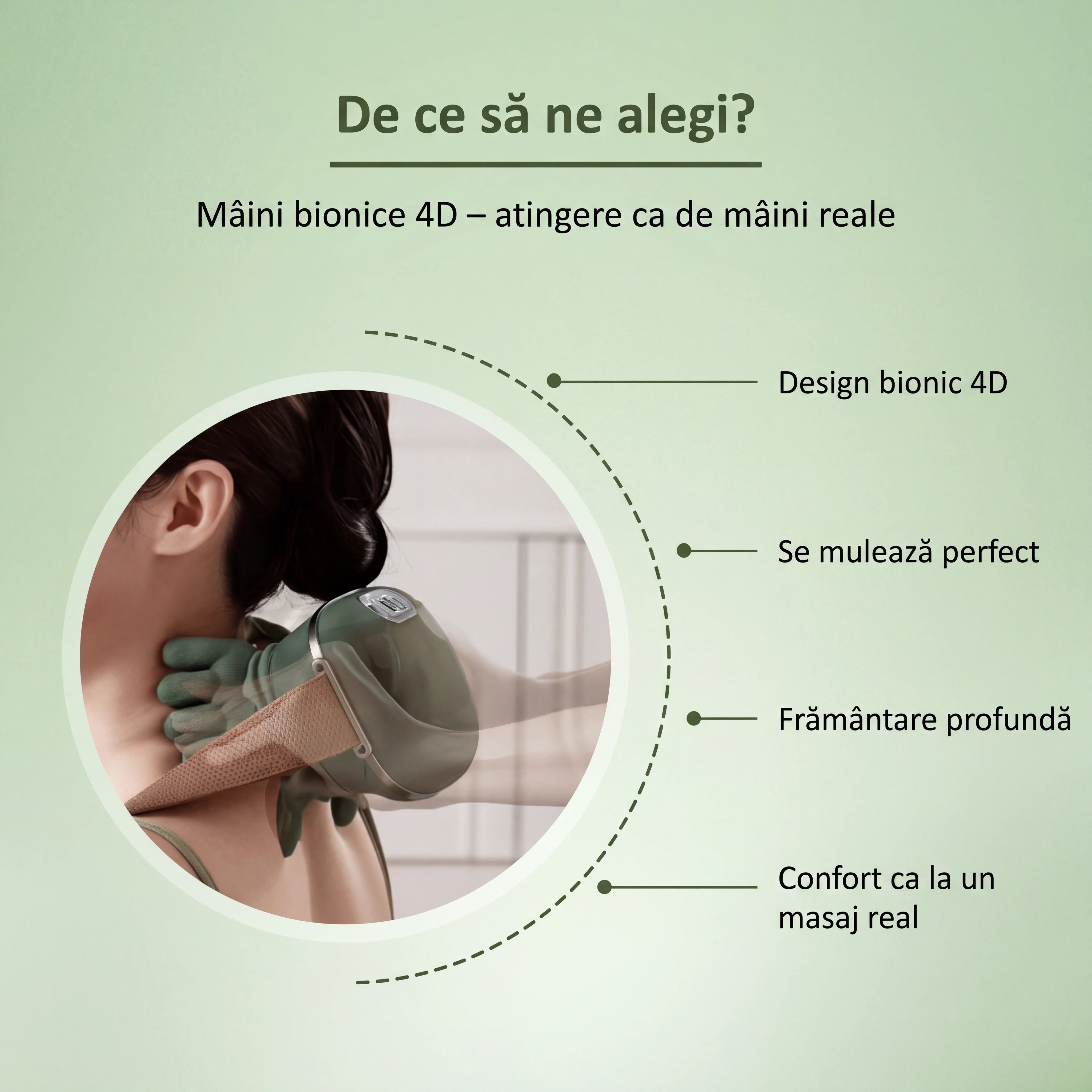 Aparat de masaj RelaxGrip™