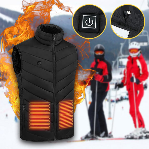 Vestă impermeabilă cu încălzire | EMPROVEST™