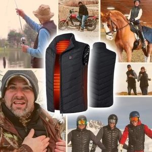 Vestă impermeabilă cu încălzire | EMPROVEST™