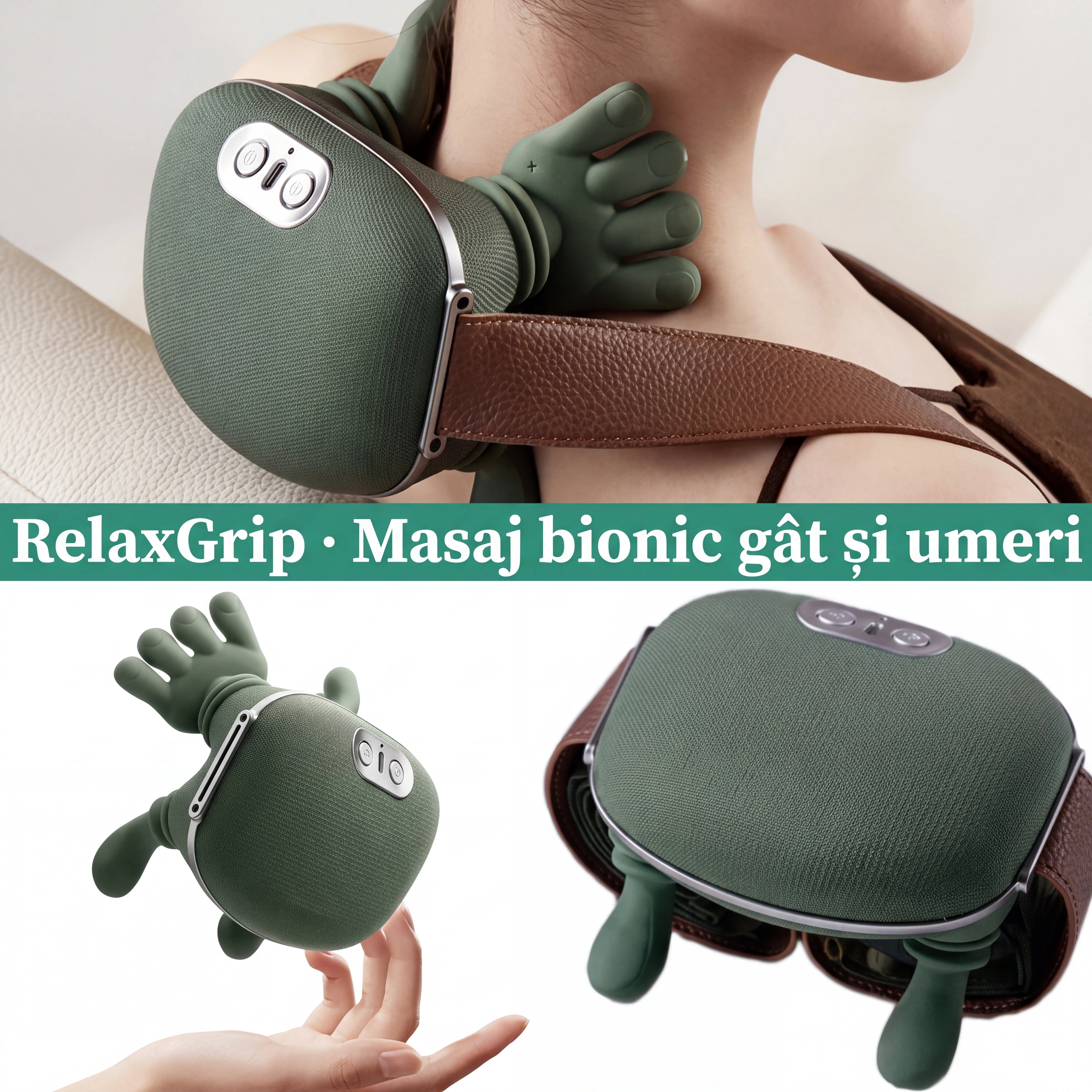 Aparat de masaj RelaxGrip™
